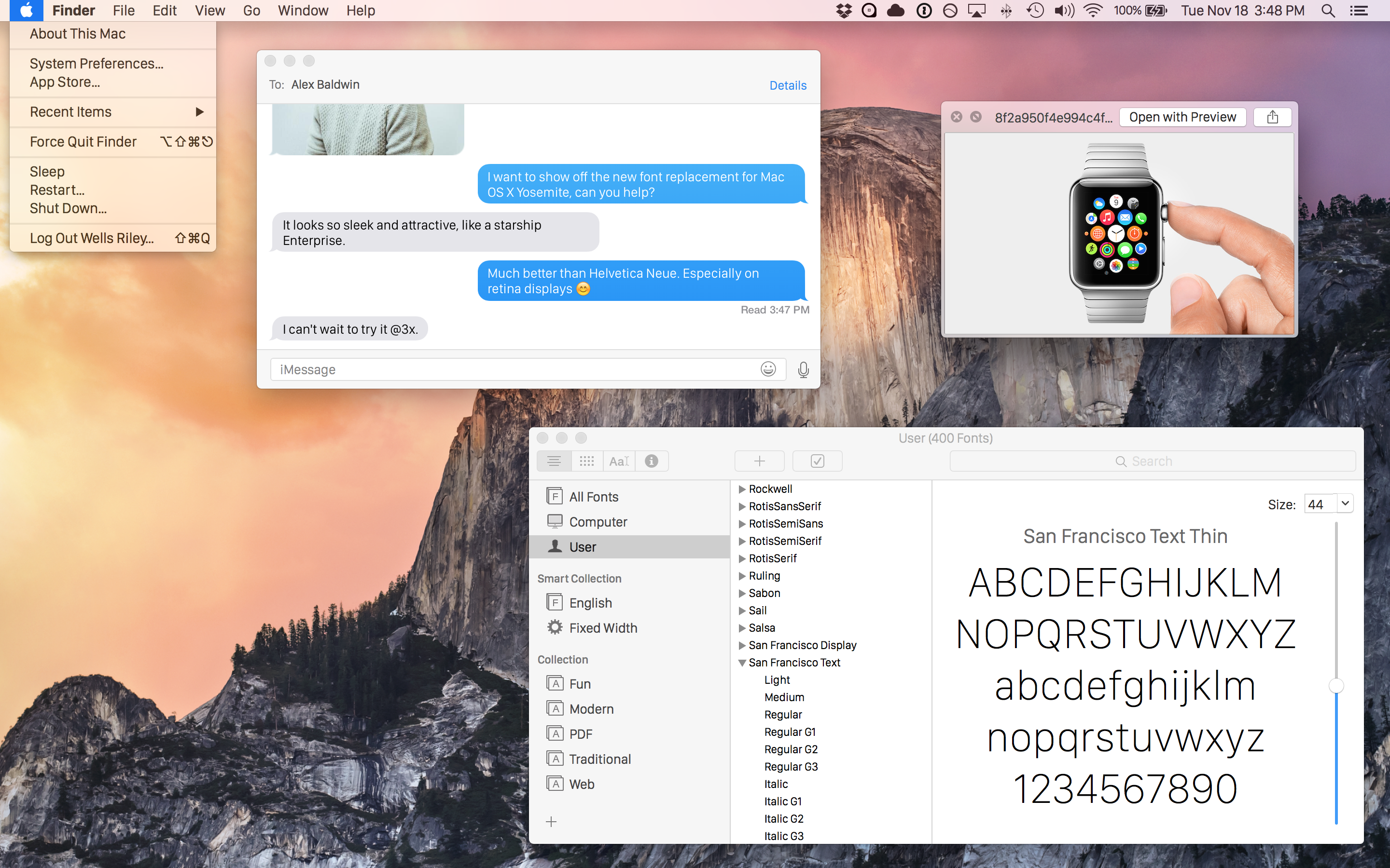 Mac Os X Yosemite Fonts Download